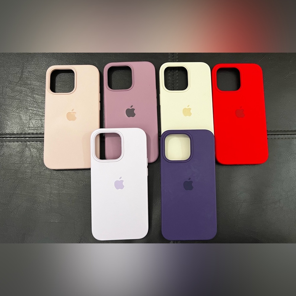 Apple iPhone 13 PRO Cases - Bold Red, Soft Pink, Elegant Purple, Classic Cream
